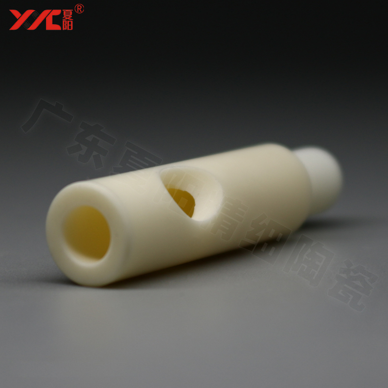 99氧化铝陶瓷阀套/高精度螺牙套/耐磨耐腐耐高温/工业陶瓷精密加工