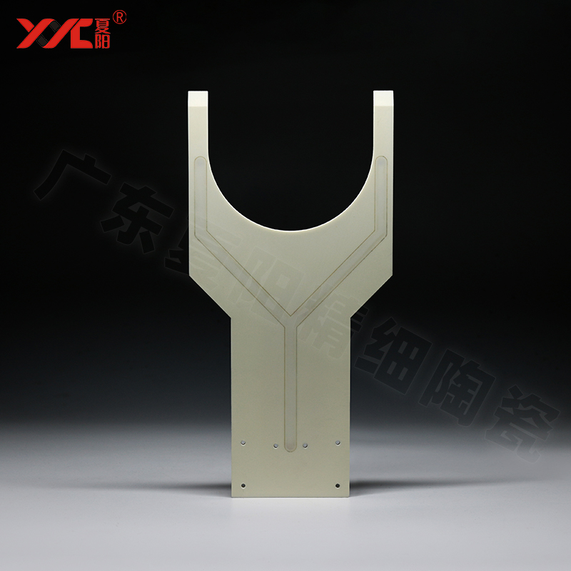 半导体陶瓷机械手臂|氧化铝陶瓷晶圆搬运手臂 真空吸附机械手臂