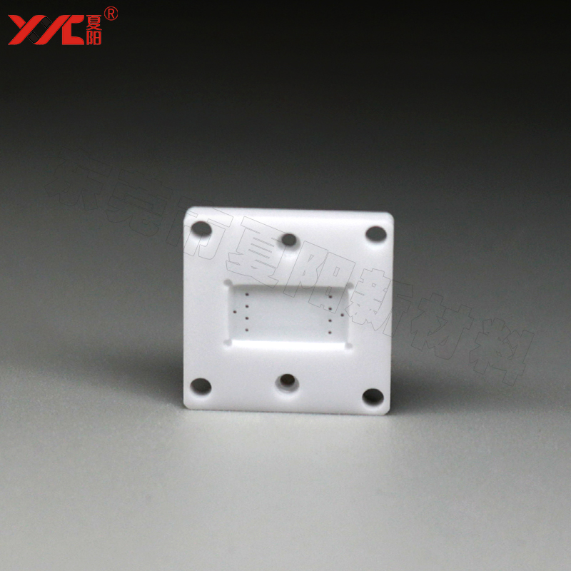 氧化锆陶瓷块|耐高温陶瓷|陶瓷垫块打孔|精密陶瓷隔热材料定 做