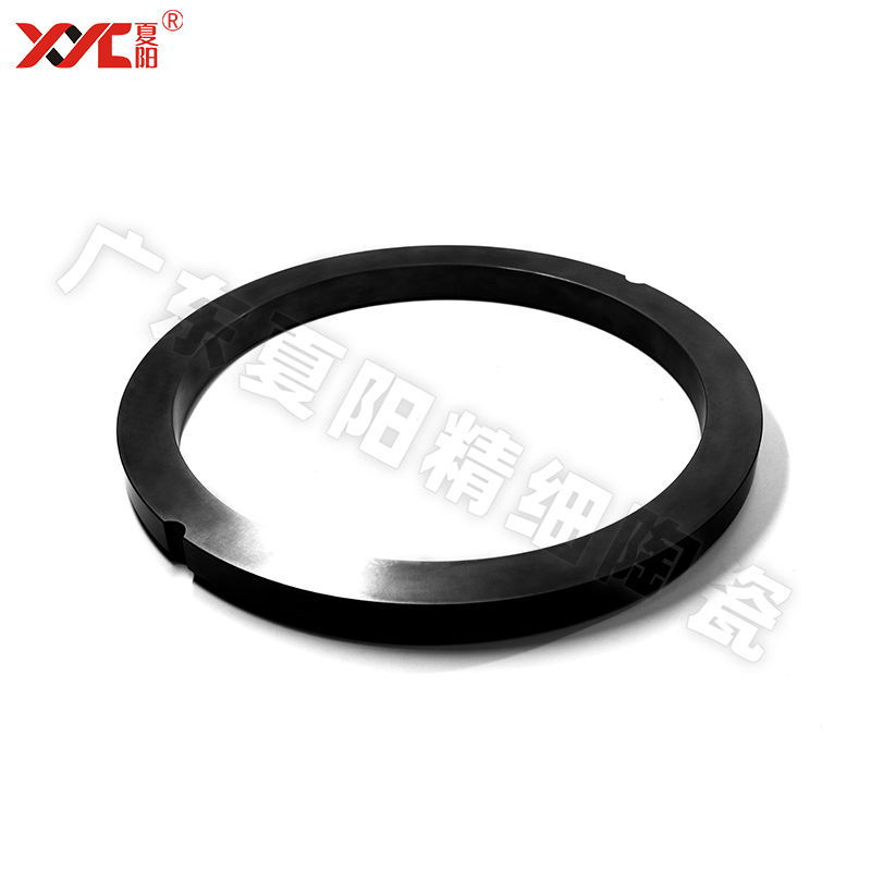 碳化硅密封环 耐高温工业机械陶瓷密封环 精密耐磨陶瓷轴套加工