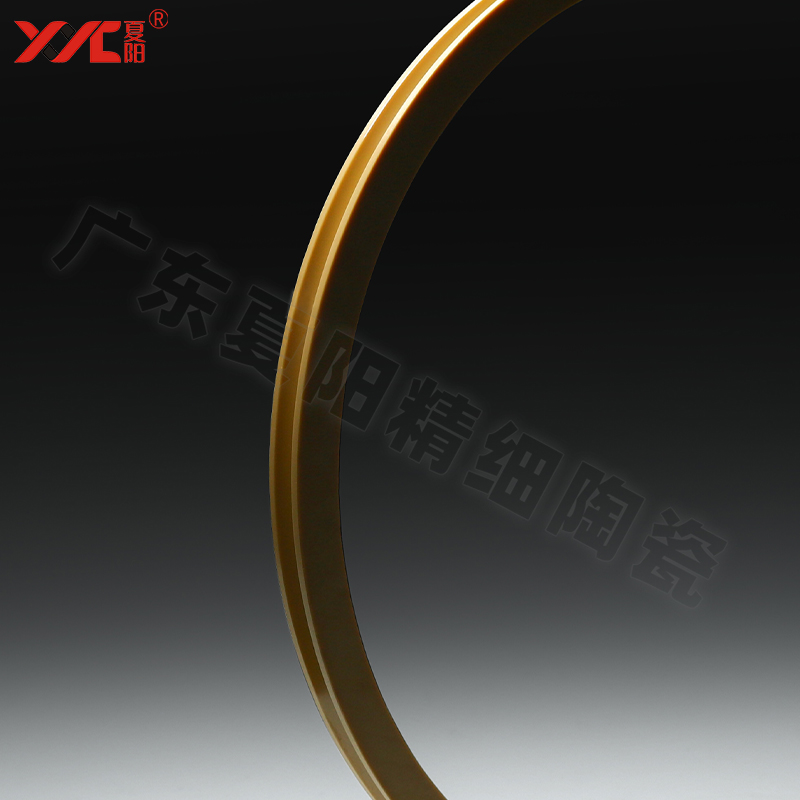 黄锆轮 镁稳定氧化锆|耐腐蚀 硬度高 抗弯耐磨|车间精密生产加工