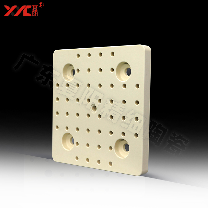 氧化铝陶瓷|异形多孔陶瓷|精密陶瓷方块|电子特种陶瓷结构件加工