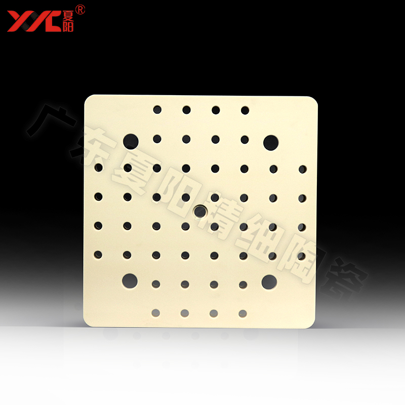 氧化铝陶瓷|异形多孔陶瓷|精密陶瓷方块|电子特种陶瓷结构件加工